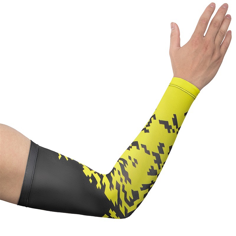 夏季騎行冰絲護(hù)袖防曬冰絲袖套男女兒童開車冰袖批發(fā)滿印定制LOGO