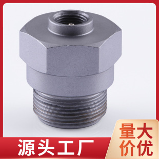 Long flat air converter head durable outdoor air tank adapter with self-closing air conversion head American air tank to flat Air