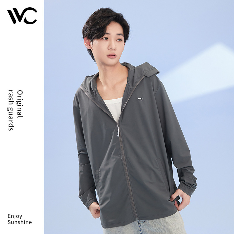vvc men's sunscreen clothing summer outdoor anti-ultraviolet sports ultra-thin breathable fishing special sunscreen clothing wholesale