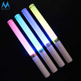 深圳美角单色红绿蓝紫光荧光棒应援助威道具粉丝应援棒LED发光棒