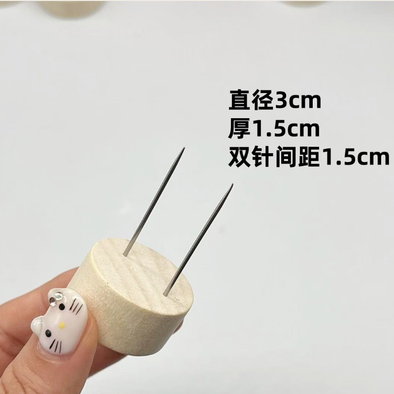 メーカーから直接供給されるスタンド人形ベース無垢材クラフト卸売ステーション木製針糸人形ベースサポート|undefined
