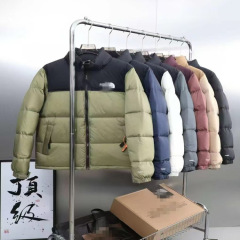 莆田1996羽绒服700蓬松刺绣90白鸭绒隐藏帽情侣款外套御寒冬季款