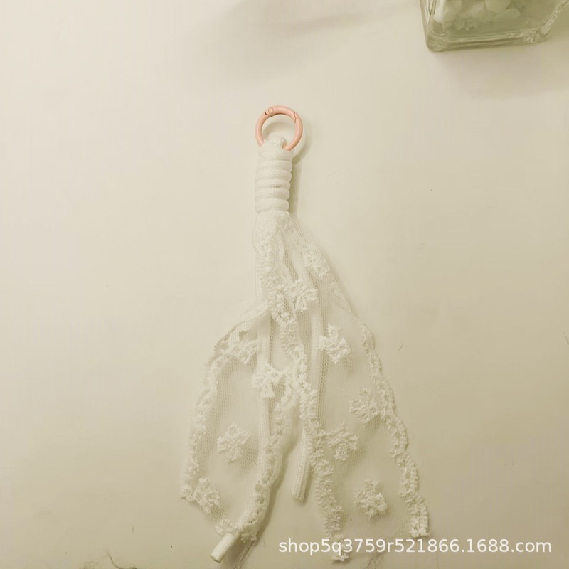 爆款饰品配件挂饰手机汽车钥匙扣挂绳箱包多巴胺飘带挂绳饰品|undefined