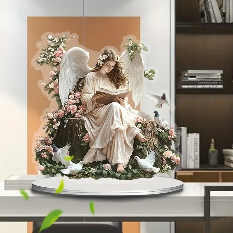 Elegant acrylic statue