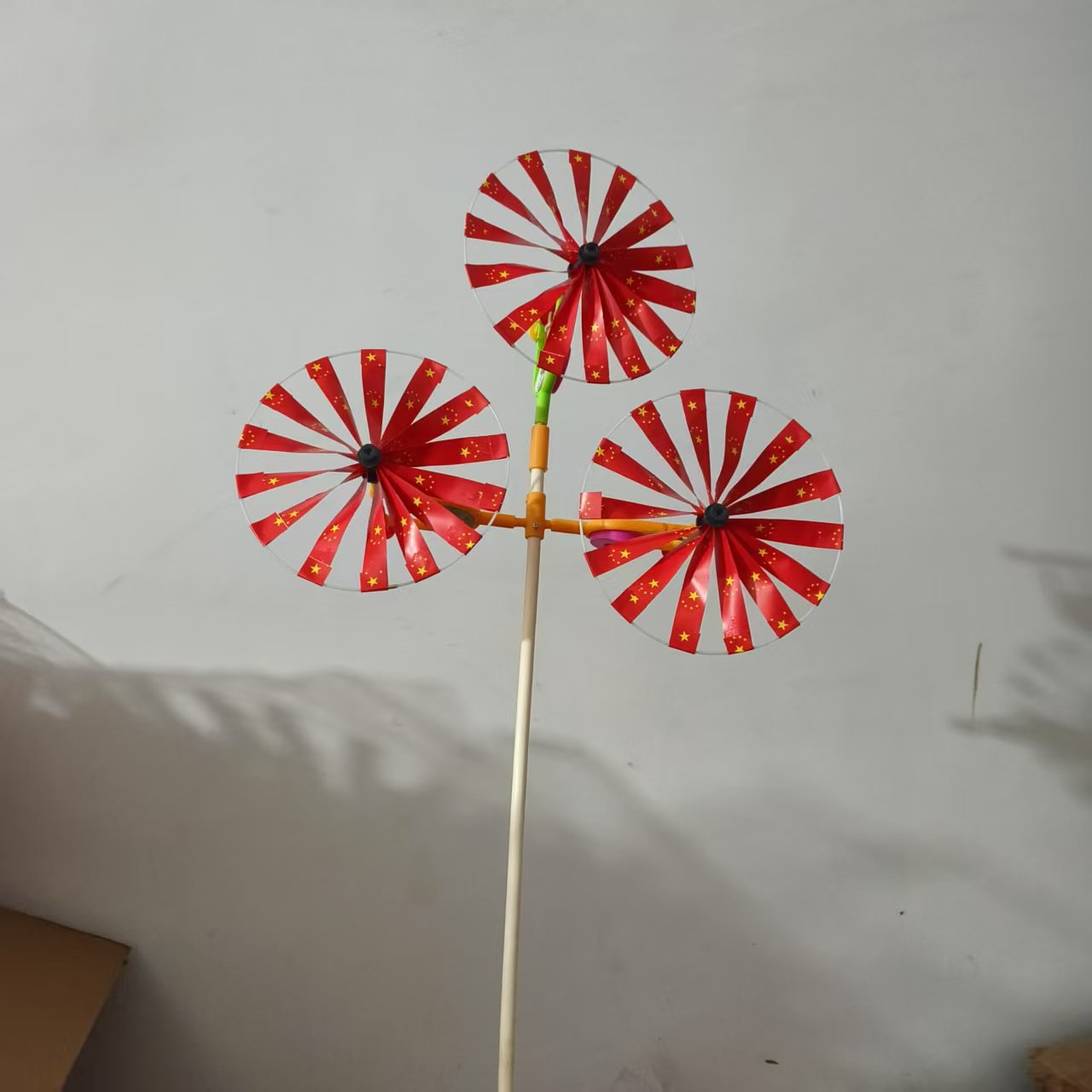 3 링 레드 스타 삼륜 풍차