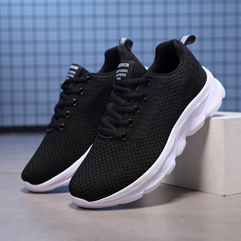 Feiwei Women's Shoes Fujian Sports Shoes Women's Mesh Casual Shoes Breathable Non-Slip Soft Sole Running Shoes Lightweight Travel Shoes