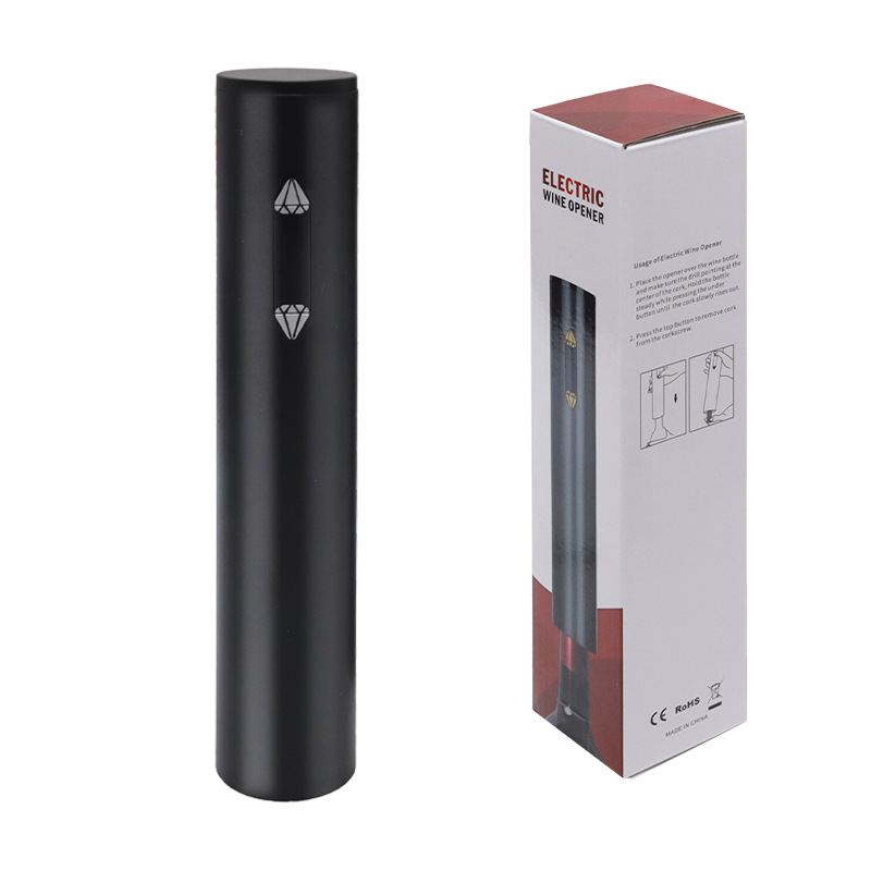 Abridor de vino de la batería seca abridor de vino eléctrico automático destornillador de vino del hogar abridor de botellas de vino