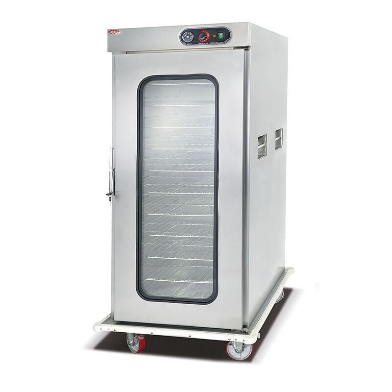 厂家直销新款不锈钢保温餐车 单门保温餐车OT-11-21 宴会餐车欧特