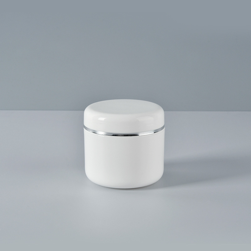 20g 50ml 100 250ml PP plata borde crema caja cara crema caja de embalaje máscara caja ungüento botella de embalaje