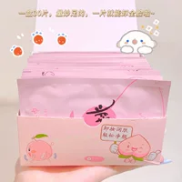 Красивый инструмент для макияжа OTW peach мягкая кожа - дружелюбное к коже средство для снятия макияжа 30 таблеток одноразово бесплатная промывка глаз, губы и лица доступны