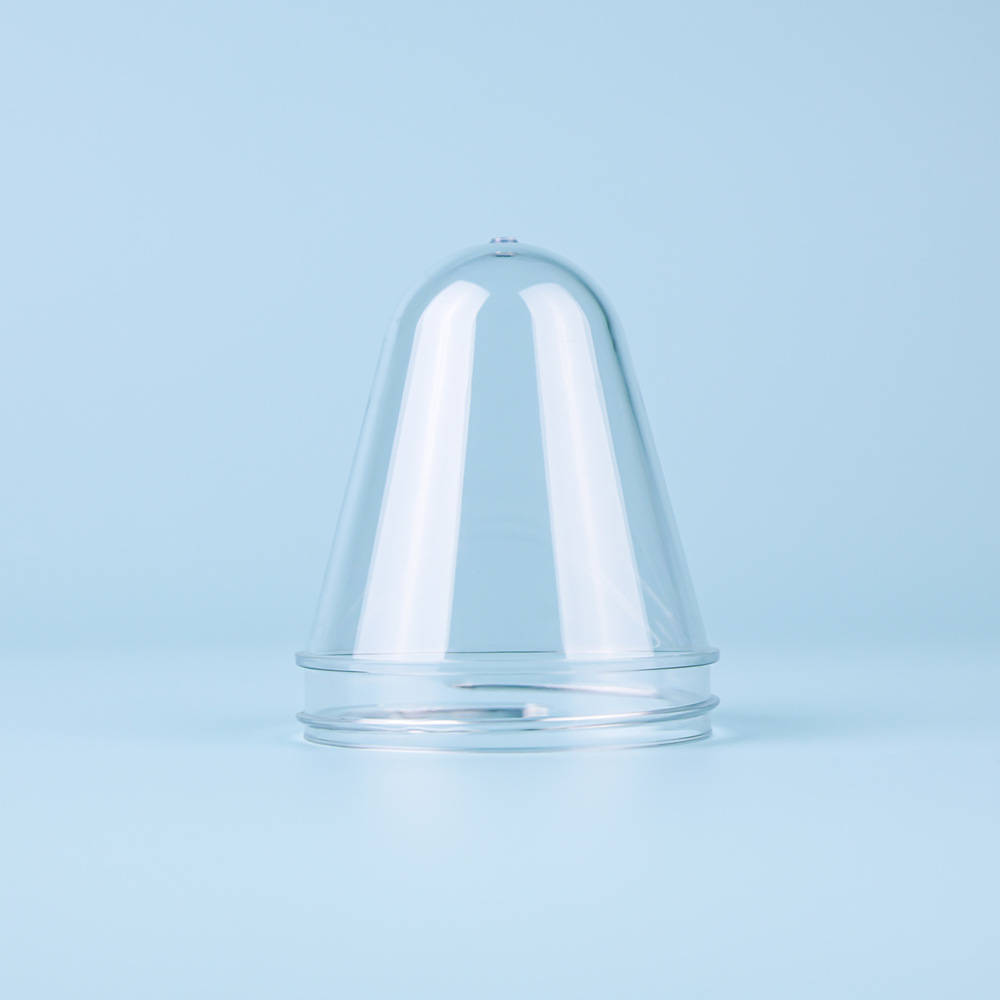 Grado alimenticio PET 69mm botella de boca ancha nueva materia prima especificación peso color múltiple