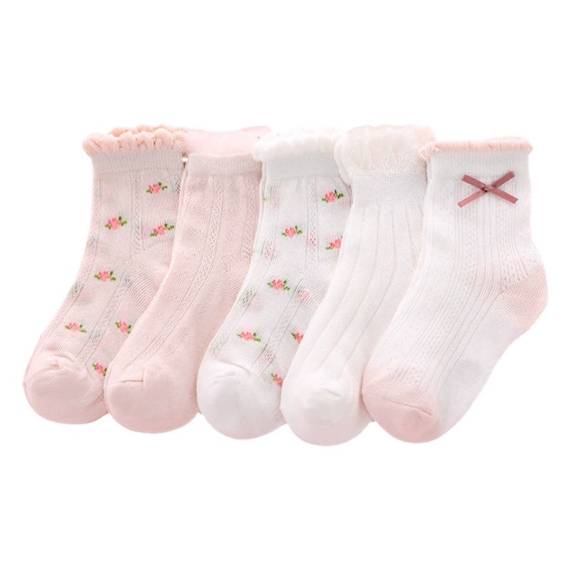 [Популярные] Детские носки весна-лето новые сетчатые тонкие спортивные носки для мальчиков и девочек в Корейском стиле оптом