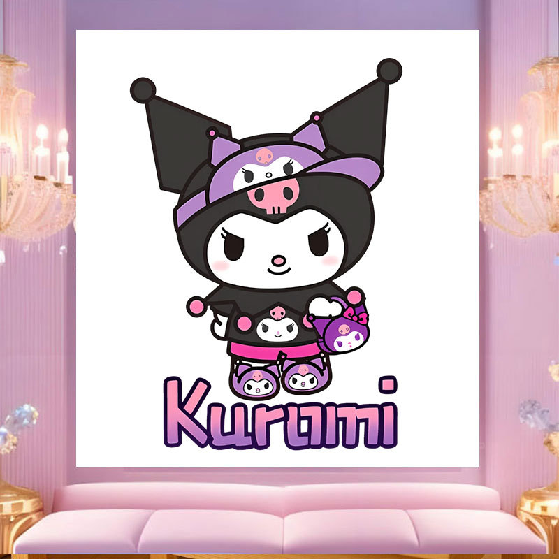 20 * 20 Crazy Zoo City pintura digital a mano diy dibujos animados pintura a mano Judith Decoration