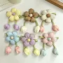 新款立体可爱五瓣花布艺