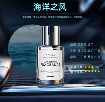 2026 Hot-Selling Car Fragrance: Car Perfume Aromatherapy - the-wind-of-the-ocean-third-generation-160ml
