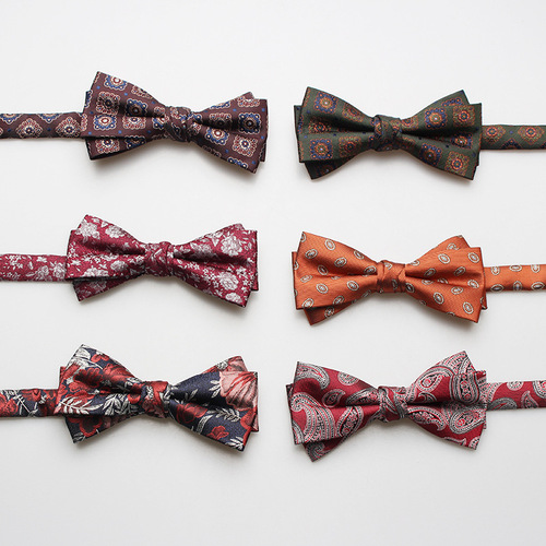 New bow tie for wedding, new men's business formal wear, British fashion bow tie, bow tie European and American style wholesale