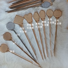 布の長いかんざしのオリジナルの新商品を貼ります。