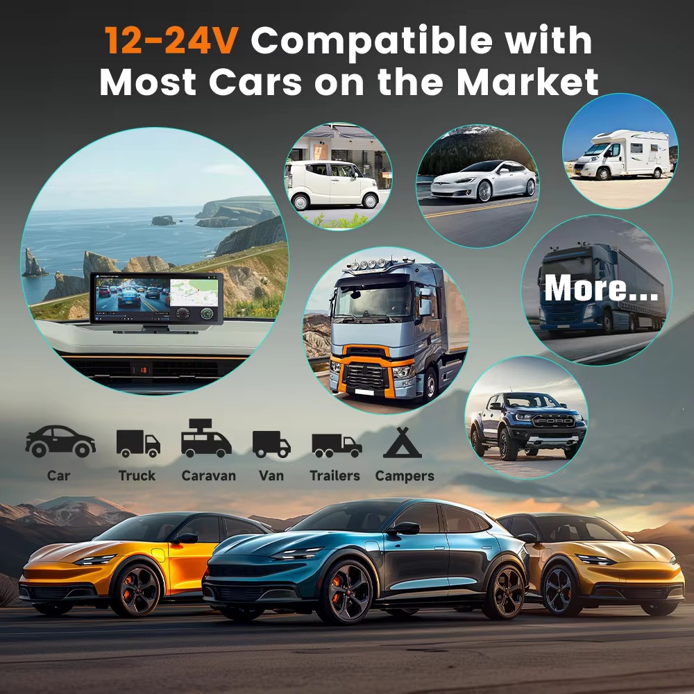 10.26inch Car Android Gps Navigation High-Definition Reverse Camera Smart Bluetooth All-In-One Car Dvr