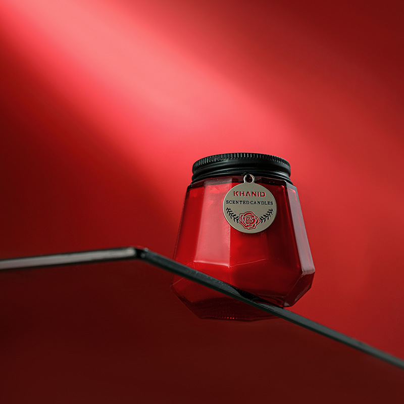 Romantic Atmosphere INS Natural Rich Gift Ambiance Diamond Cup Scented Candle_voghion.com