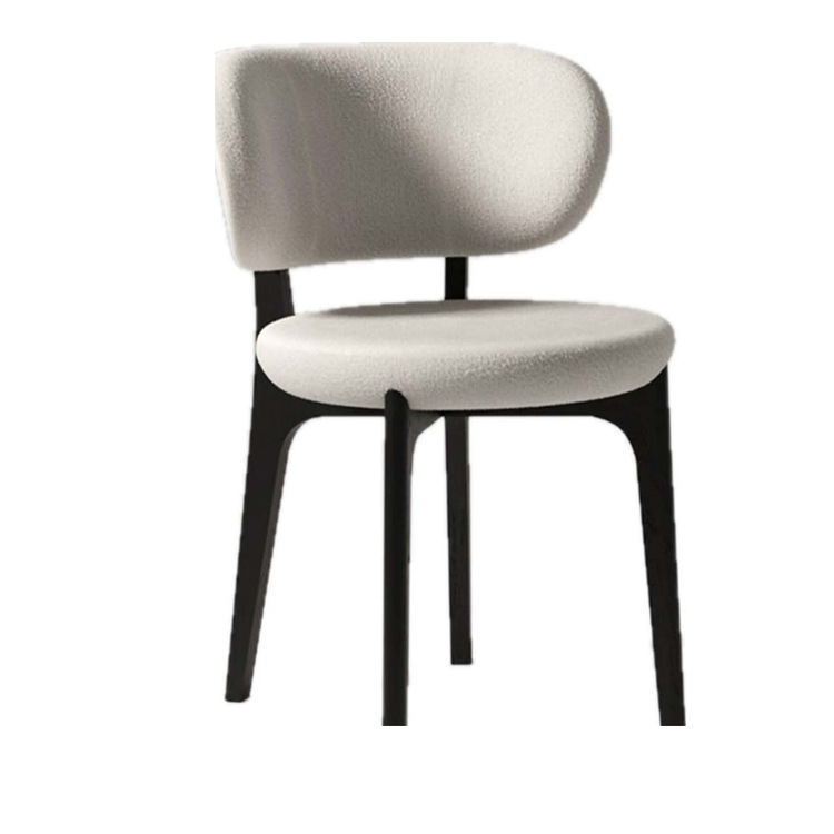 Mesa de comedor de hotel de caja de madera maciza cadena de restaurantes occidentales diseñadores de estilo antiguo asiento de tela de caña
