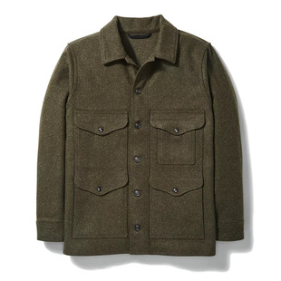 Clear independent station European and American men's double-sided woolen coat long sleeve woolen coat