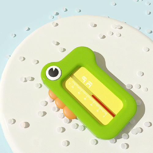 Cartoon Digital Thermometer Children's Bathing and Water Play Toy Infant Water Temperature Meter Bathroom Long Strip Water Temperature Gauge