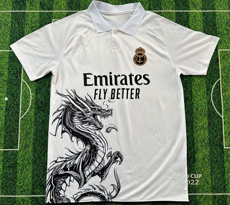 新款足球服2526皇马巴西特别版短袖跨境t恤 Real Madrid足球衣|undefined
