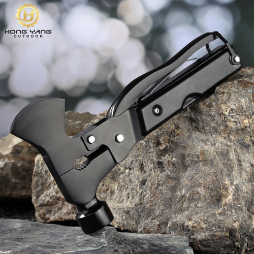 Camping multi-purpose ax hammer wild survival camping life-saving ax hammer tactical outdoor multi-purpose ax wholesale