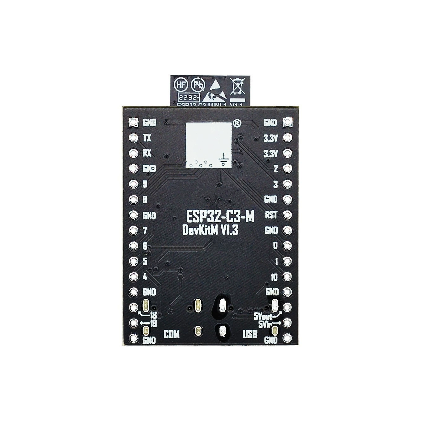 ESP32-C3 Двойной Type-C Wifi Bluetooth BLE5.0DevKitM-1 Ядро плата ESP32C3
