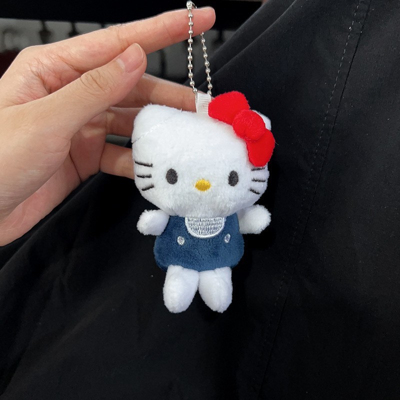 超萌学妹kitty公仔包挂件卡通可爱毛绒玩偶钥匙扣送女生礼物|undefined
