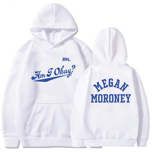 Men Hoodies Megan Moroney Am I Okay Album Printing Sweatshir
