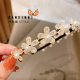 Children's hairpin hairband girl's cute little flower non-slip toothed headband little girl's Korean Princess broken hair headdress