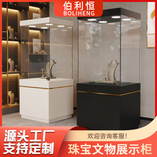 博物馆展示柜古董文物展览柜雕像展柜玻璃柜台公司产品收藏陈列柜