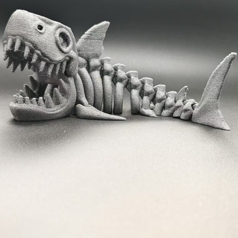 3Dプリントサメ全身関節可動造形露店スイングクリエイティブ子供新玩具装飾プレゼント|undefined