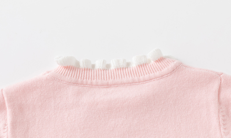 Mädchen Pullover Mit Pailletten Schmetterling Und Spitzenärmel_voghion.com