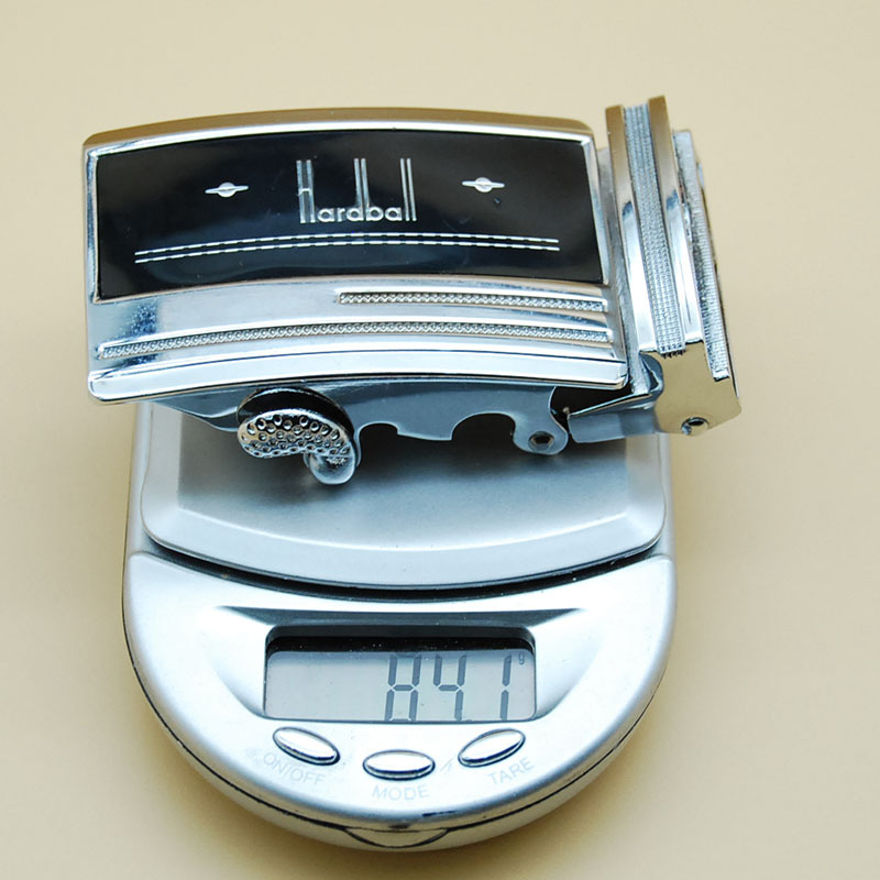 Factory Direct Belt Men's Flat Belt Leather Factory Cowhide Belt Men's Automatic Buckle Belt A Piece Of Hair undefined