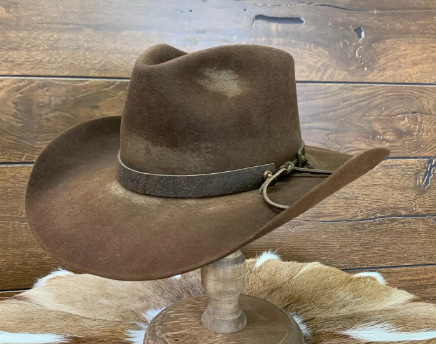Cowboy style belt decoration top hat autumn winter men's and women's wool felt hats_voghion.com
