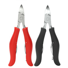 大展不鏽鋼甲溝專用指甲刀腳趾甲剪死皮鉗塑料鷹嘴鉗廠家批發