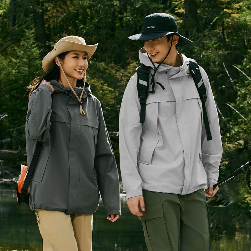 Yx Spring and Summer Quick-Drying Stretch Jacket Men's Outdoor Stretch Windbreaker Mountaineering Windproof Breathable Japanese Style Sports Jacket Women