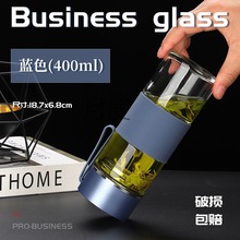 Yd防摔玻璃杯隔热玻璃杯2024新款水杯玻璃茶杯高档钢化玻璃水杯杯