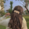 Mountain tea, hairgrip, universal advanced hair accessory, flowered, Chanel style, high-quality style