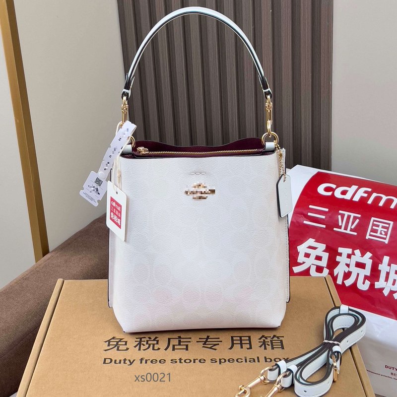 寇家新款女包包mollie水桶包时尚单肩斜挎包简约大气手提包百搭单|undefined