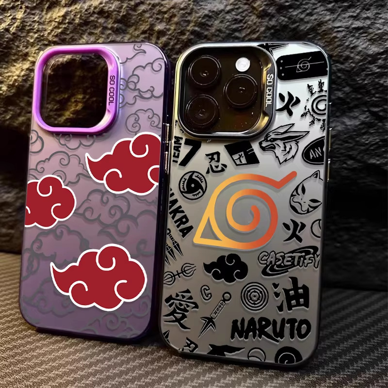 Naruto Icon Suitable for Iphone16Plus Mobile Phone Case Cartoon Cloud 15/14Pro Color Silver Case Wholesale Naruto Icon Suitable for Iphone16Plus Mobile Phone Case Cartoon Cloud 15/14Pro Color Silver Case Wholesale