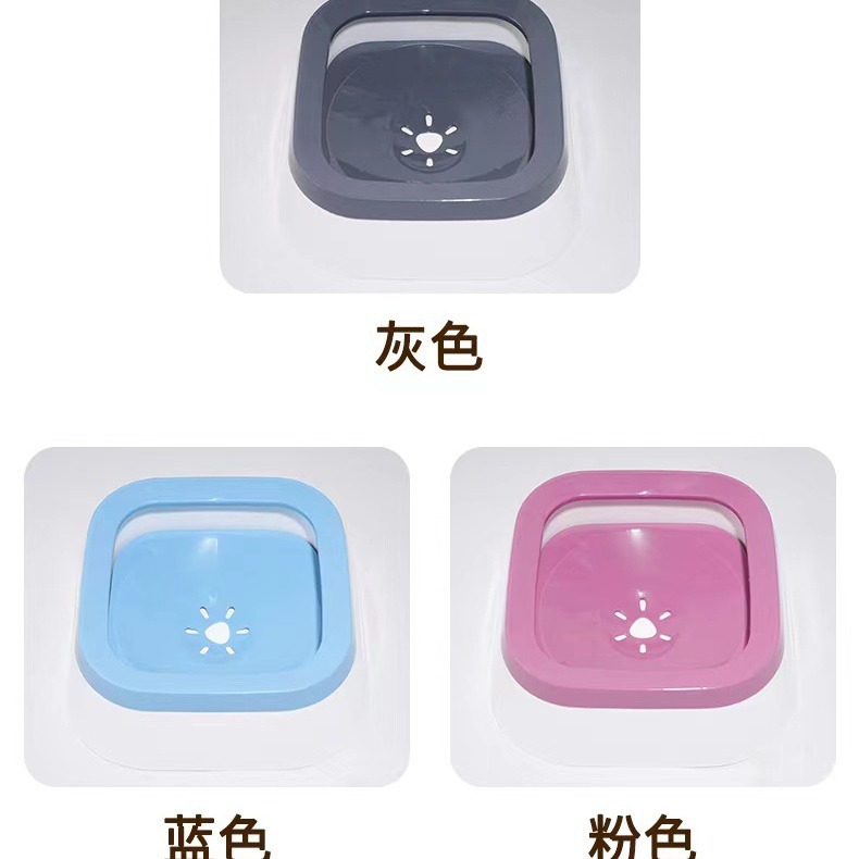 Mascota al aire libre tazón de agua flotante tazón de fuente de coche a prueba de salpicaduras antidetonante perro cuenca de agua boca no húmeda gato tazón de agua gato dispensador de agua