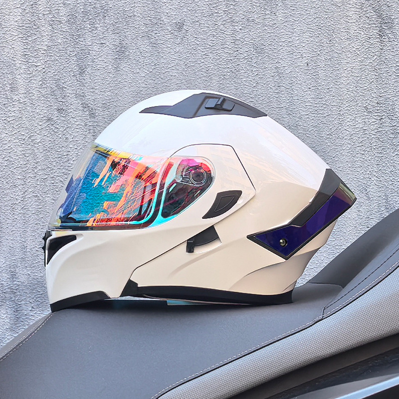 Casco Abierto para Motocicleta Orz Modelo 2025, Certificado DOT, Apto para Todas las Estaciones, Unisex, Seguro para Motociclistas