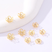 ��ɫ14K�����U����ñ���黨������ֹ�����DIY�Ʒ����λ���ñ