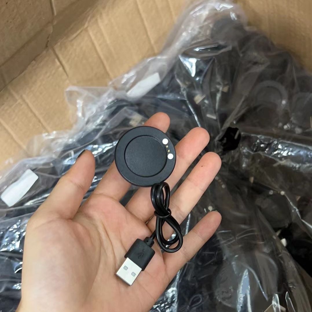 Universal Smart Watch pulsera cable de carga inalámbrica/magnética succión/clip/disco magnético succión/hebilla cargador asiento