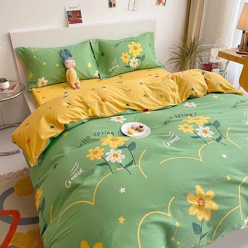 100% algodón cubierta de edredón de una sola pieza de algodón completo para una sola persona doble 150x200x230 cubierta de edredón 180x220 edredón simple 1,5 metros