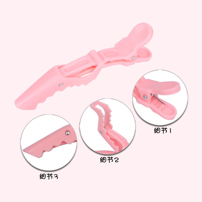 Pinza para cabello tipo duckbill sin marcas, ideal para flequillo y maquillaje