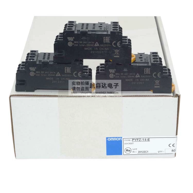 Genuine Om relative base Pyfz-14-E 14-pin socket новый оригинал spot поставка